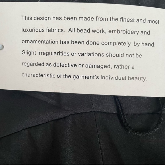 Aidan Mattox Black Floral Printed Sleeveless Slit Maxi Dress Size 4 - Picture 12 of 16